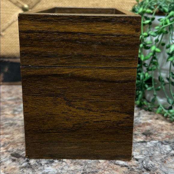 Wooden Recipe Box - Picture 7 of 9